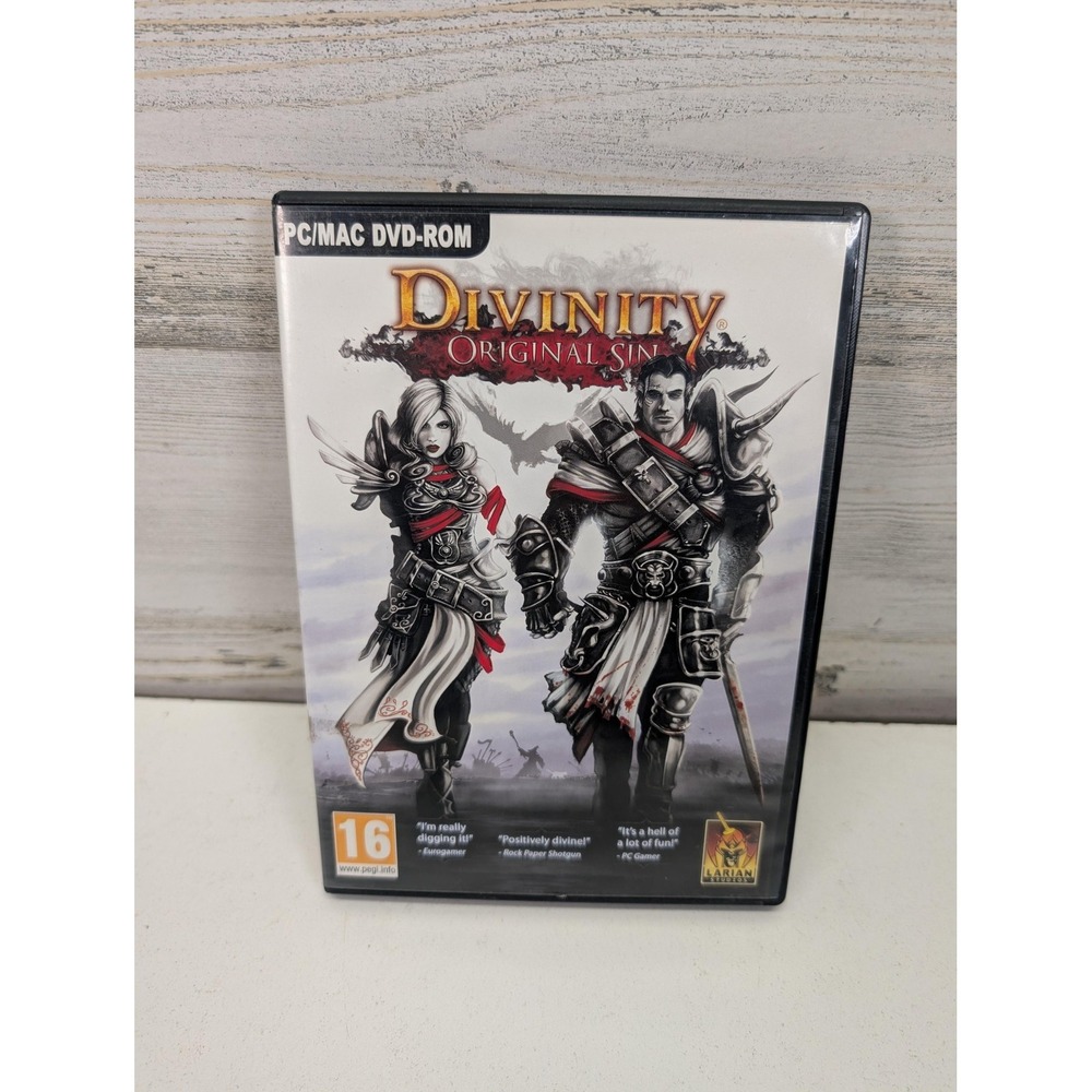 Divinity: Original Sin 2 PC Mac Game Larian Studios PAL 2014 Manual PEGI 16